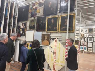 Visit to the Collection Centre of the Netherlands in Amersfoort