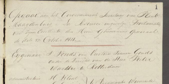 More Dutch Plantation Records Accessible Online