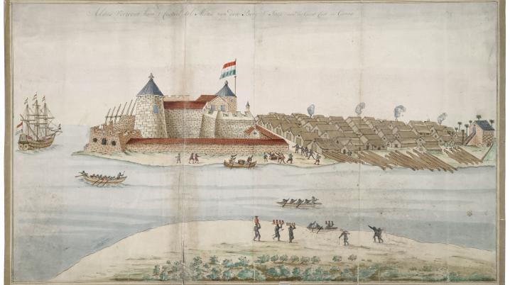 Fort Elmina in Ghana